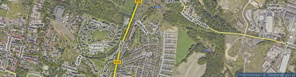 Zdjęcie satelitarne Leszczynowa ul.